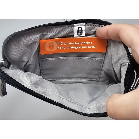 Baggallini Wristlet Wallet Women's RFID Protected Travel Organizer Pouch Bag NEW - Picture 8 of 9